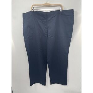Cintas Susan Fit Pants Women's 28 Regular Black Straight Leg Trousers Ankle NWOT